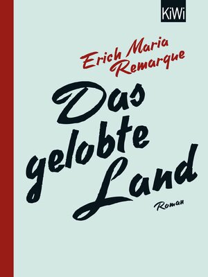 cover image of Das gelobte Land